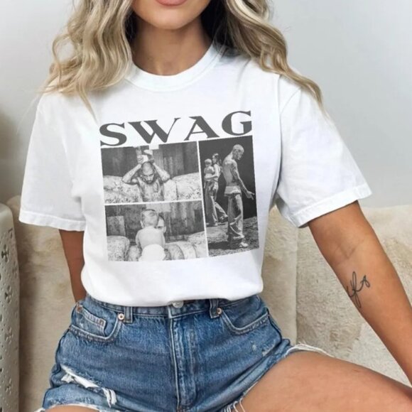 Justin Bieber SWAG Album T-Shirt, Vintage Style Fan Tee, Hailey Bieber shirt - Picture 1 of 1